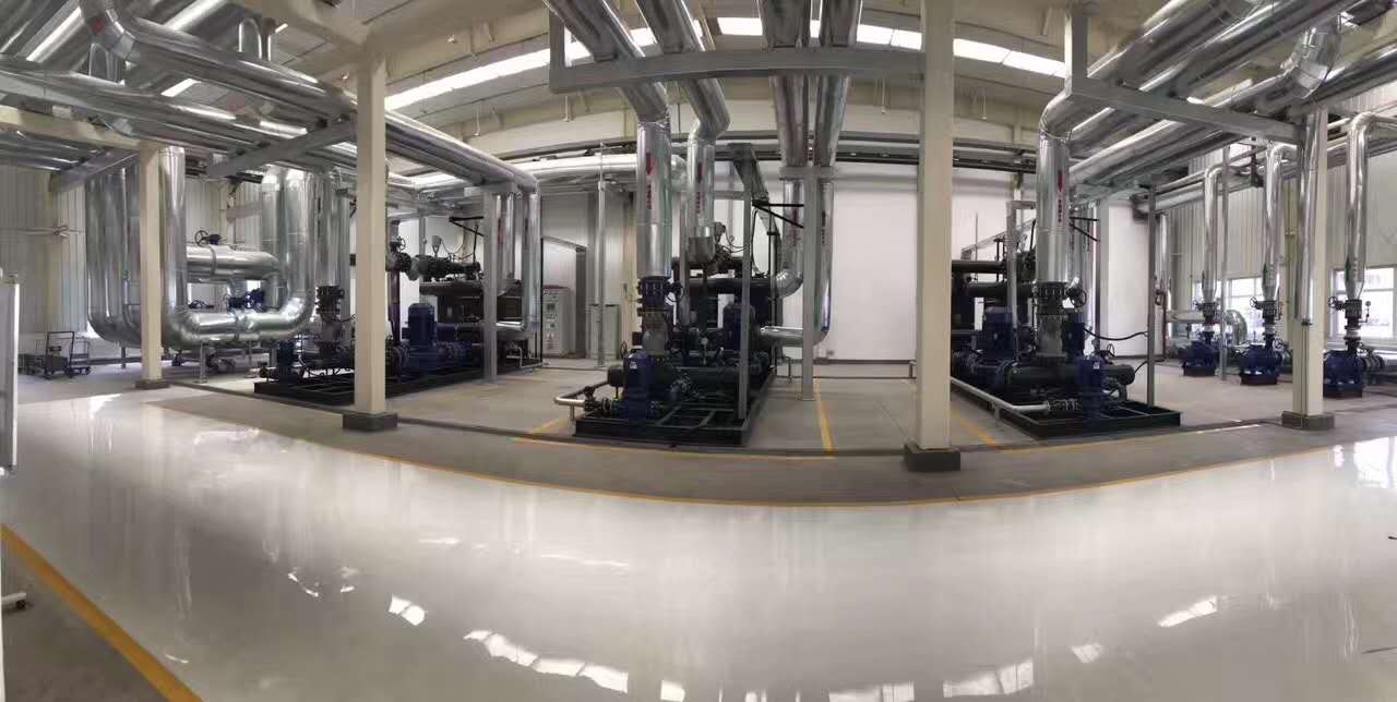 吉利汽車機組使用現場